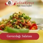 gavurdağı salata tarifi