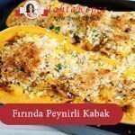 Fırında Peynirli Kabak tarifi