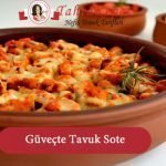 patates püreli tavuk sote