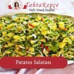 pratik patates salatası yapılışı