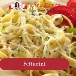 Fettucini alfredo makarna