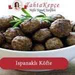 Ispanaklı Köfte tarifi