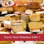 peynir saklama