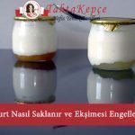 yoğurt saklama