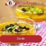 zerde tatlısı