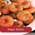 bulgur köftesi