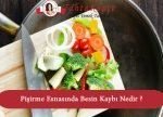 pişirme besin kaybı