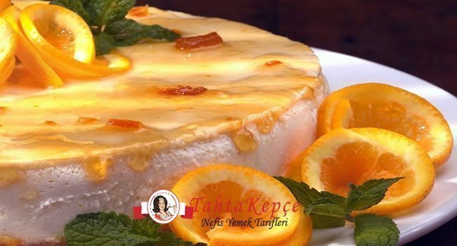 cheesecake portakal tarifi
