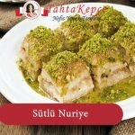 sütlü nuriye tatlısı