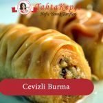 burma tatlısı tarifi