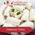 sadrazam tatlı tarifi