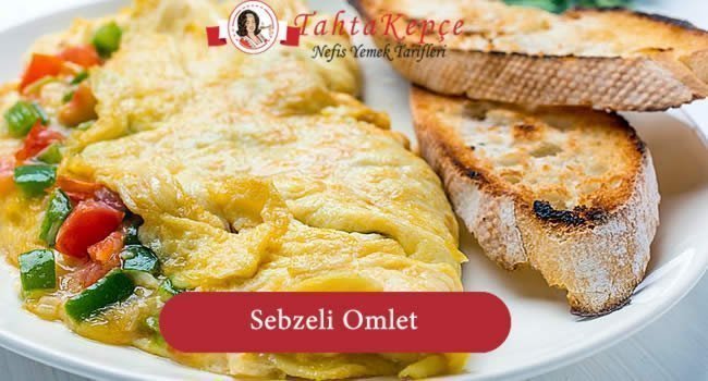 Sebzeli Omlet tarifi