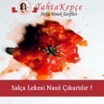 salça lekesi temizleme