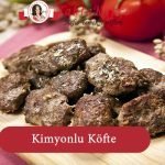 Kimyonlu Köfte tarifi