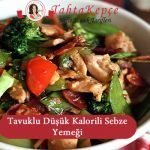 düşük kalorili sebze yemeği tarifi