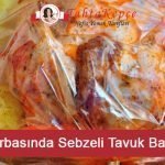 sebzeli tavuk baget