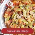 taze fasulye tarifi