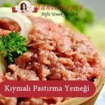 pastırma kıymalı