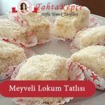 lokum tatlısı tarifi