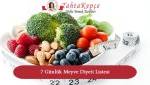diyet listesi