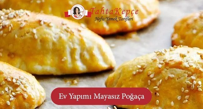 mayasız poğaça tarifi