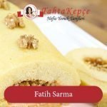 sarma tatlı tarifi