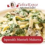 mantarlı makarna tarifi