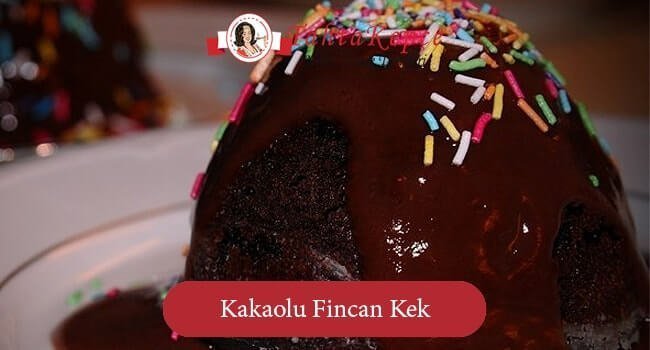 Kakaolu Fincan Kek tarifi