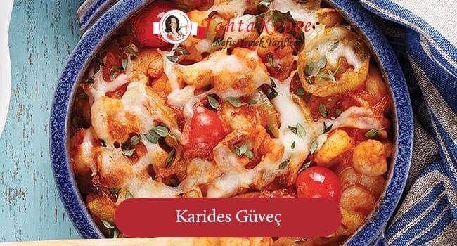 güveçte karides