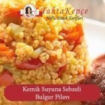 sebzeli bulgur tarifi