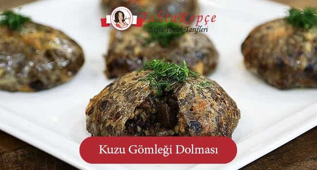 Kuzu Gömleği Dolması tarifi