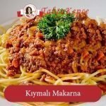 makarna kıymalı tarif