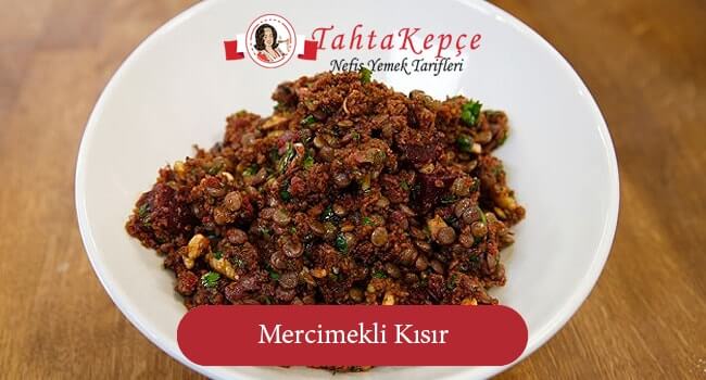 Mercimekli Kısır tarifi