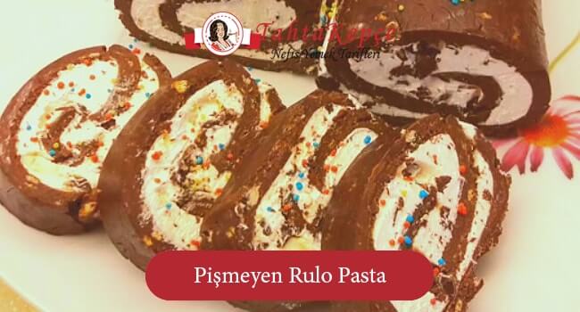 Pişmeyen Rulo Pasta tarifi
