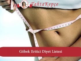 göbek eritme diyeti