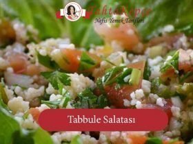lübnan tabbule salatası tarifi