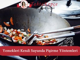 yemek kendi suyunda pişirme
