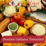 Besinleri Saklama Yöntemleri