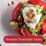 domates çanağında salata