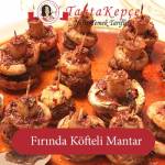 Fırında Köfteli Mantar Tarifi