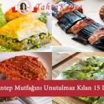 gaziantep mutfağı