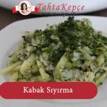 kabak sıyırma tarifi