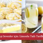 limonlu tatlı tarifleri