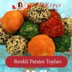 Renkli Patates Topları