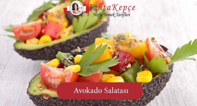 Avokado Salatası nasıl yapılır