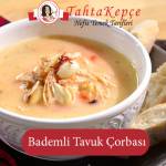 Bademli Tavuk Çorbası tarifi