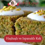 haşhalı ve ıspanaklı kek tarifi