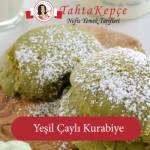 yeşil çay kurabiye
