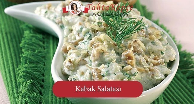 Kabak Salatası tarifi
