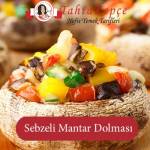Sebzeli Mantar Dolması